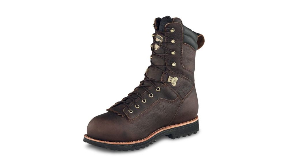 Irish Setter Mesabi 83826 Mens Boot /w Safety Toe, 9 in Height, Waterproof, Java Soggy Leather, EE Extra Wide Width, Brown, 11.5, 83826E2115