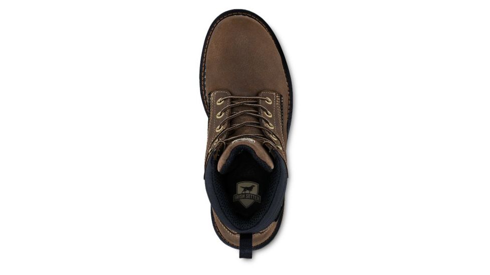 Irish Setter Ramsey 2.0 83621 Mens Boot w/ Soft Toe, 6 in Height, Waterproof, Hazelnut Voyageur Leather, D Medium Width, Brown, 7, 83621D 070