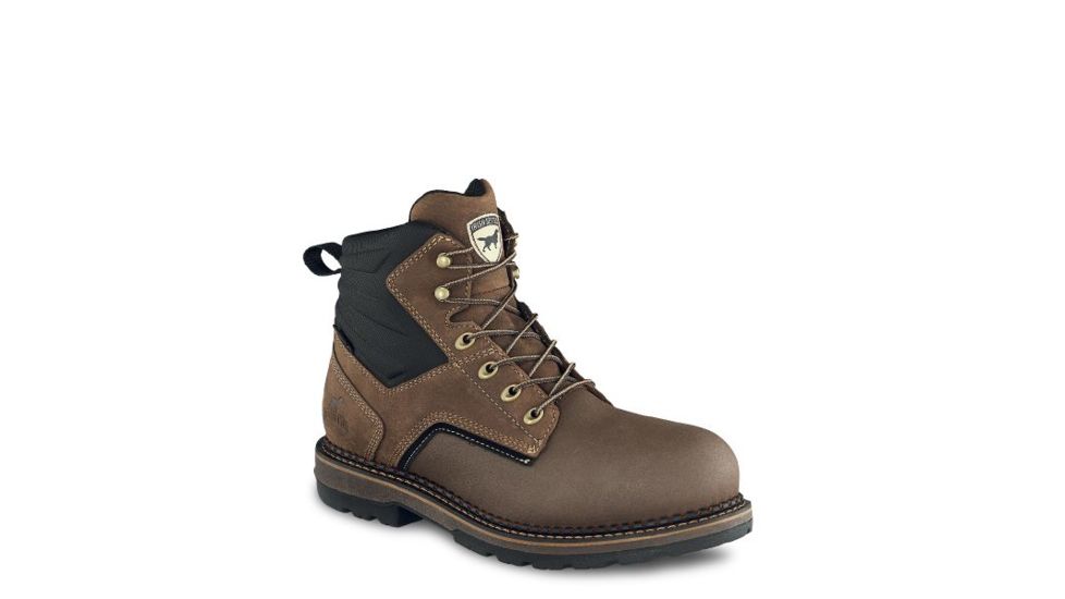 USED Irish Setter Ramsey 2.0 83648 Mens Boot w/ Safety Toe, 6 in Height, Waterproof, Hazelnut Voyageur Leather, EE Extra Wide Width, Brown, 13, 83648E2130, EDEMO1