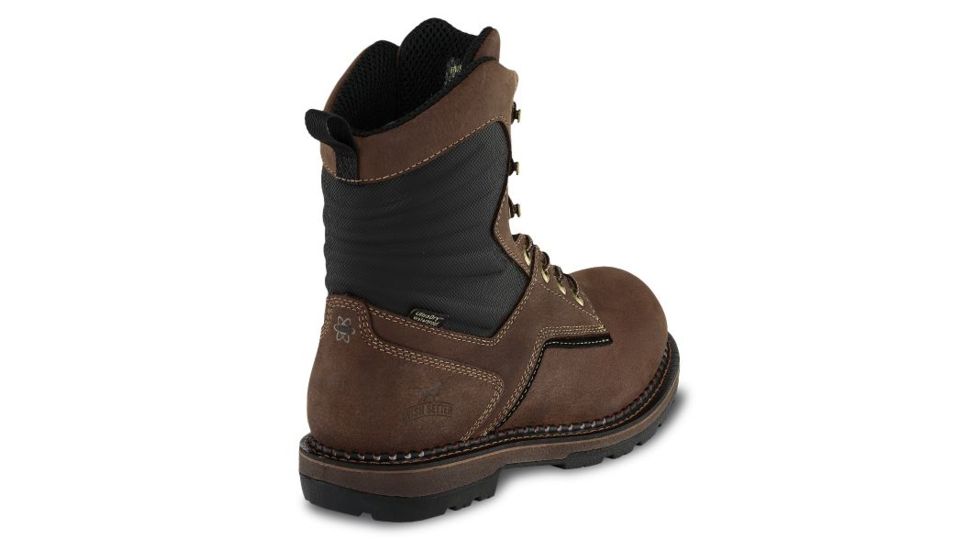 Irish Setter Ramsey 2.0 83831 Mens Boot w/ Soft Toe, 8 in Height, Waterproof, Hazelnut Voyageur Leather, D Medium Width, Brown, 6.5, 83831D 065