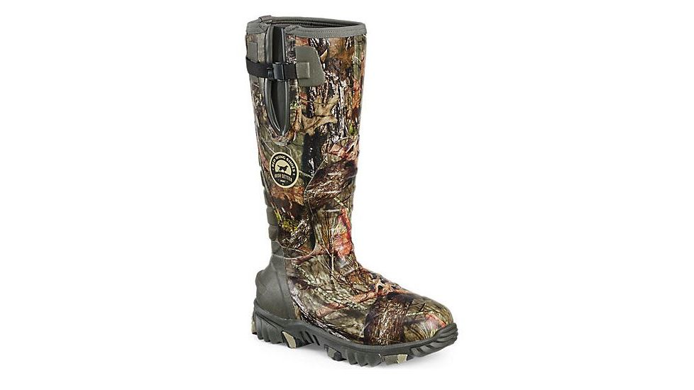 Irish Setter Rutmaster 2.0 4884 Rubber Boot, 17 Inch, Waterproof, 1200g Insulation, Mossey Oak Break-Up Country CAMO, 11 Medium Wide 04884E 110