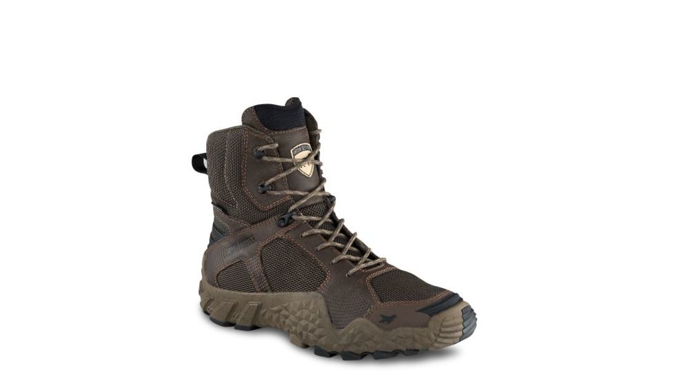 USED Irish Setter VaprTrek 2830 Mens Boot, 8 in Height, Waterproof, Leather, D Medium Width, Stone, 10, 02830D 100, EDEMO1