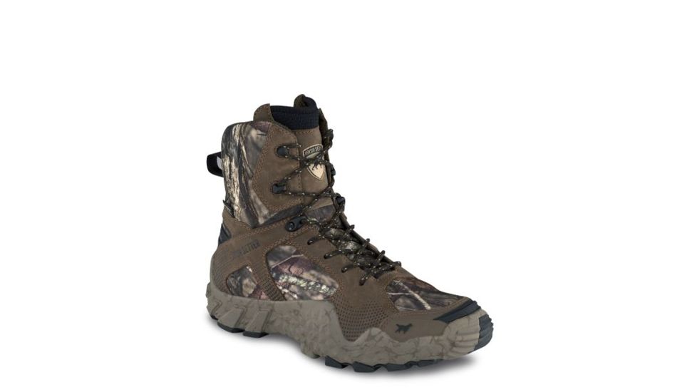 Irish Setter VaprTrek 2837 Mens Boot, 8 in Height, Waterproof, Leather, EE Extra Wide Width, Mossy Oak Break-up Country, 11, 02837E2110