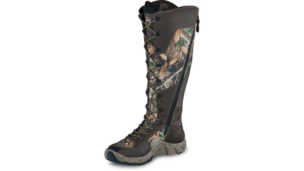 Irish Setter VaprTrek 2848 Mens Snake Boot, 17 in Height, Non-Insulated, Waterproof, Extra Wide, Realtree Edge, 10.5 US, 02848E2105