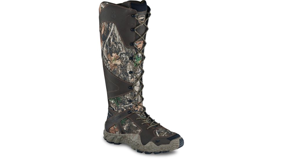 Irish Setter VaprTrek 2848 Mens Snake Boot, 17 in Height, Non-Insulated, Waterproof, Extra Wide, Realtree Edge, 10.5 US, 02848E2105