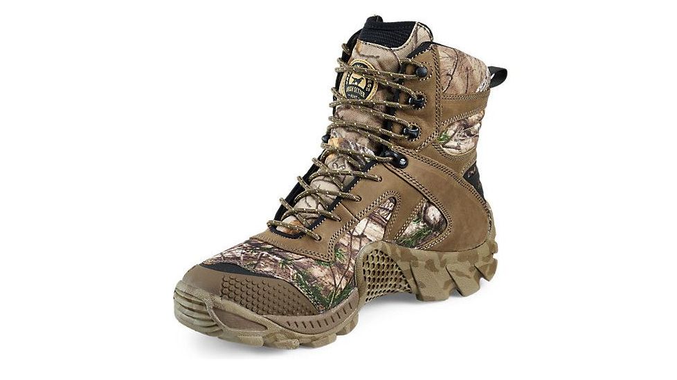 Irish Setter VaprTrek 2873 Boot, 8 Inch, Waterproof, 400g Insulation, Brown / Realtree Xtra CAMO, 8.5 Medium 02873D 085