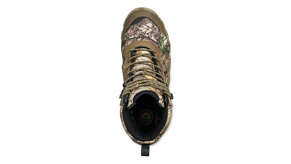 Irish Setter VaprTrek 2873 Boot, 8 Inch, Waterproof, 400g Insulation, Brown / Realtree Xtra CAMO, 8.5 Medium 02873D 085