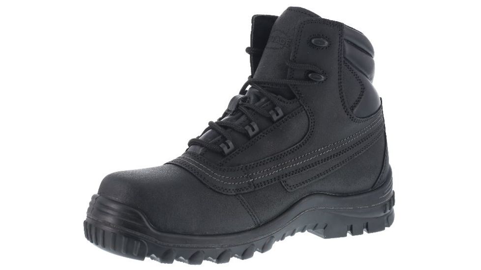 Iron Age Back Stop 6in Boot, Men 10.5 M, Men, Black IA5500-Black-10.5-Men's-M