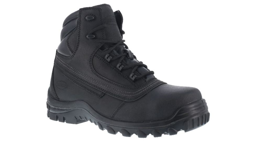 Iron Age Back Stop 6in Boot, Men 10.5 M, Men, Black IA5500-Black-10.5-Men's-M