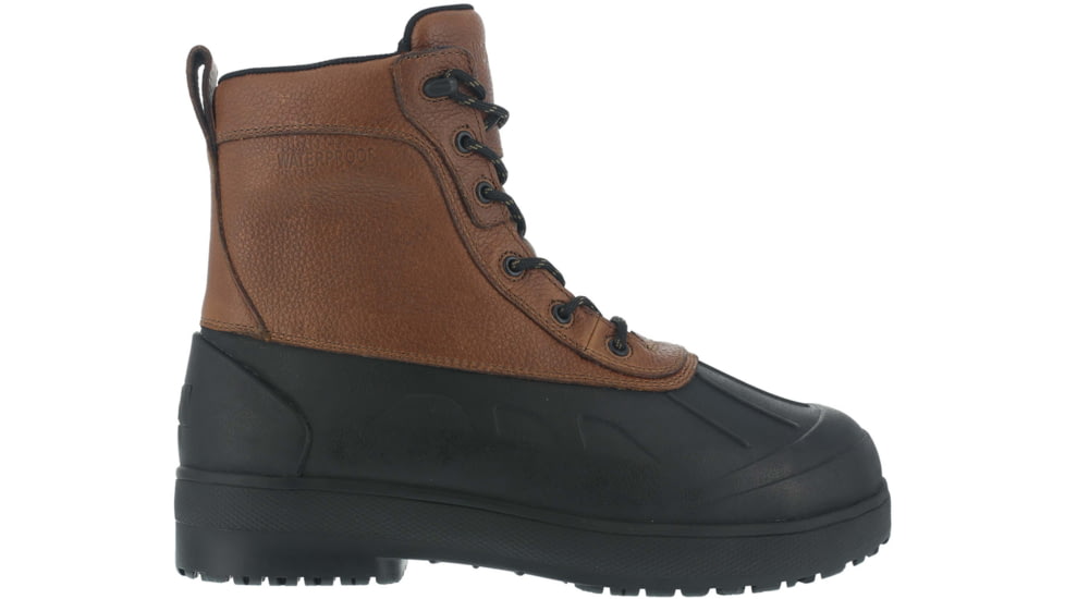 Iron Age Compound Duck Boot, Waterproof, Brown/Black, 9.5, EW IA9650-BRN/BLK-9.5-M-EW