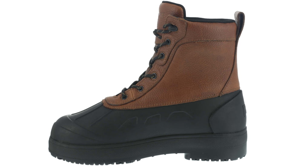 Iron Age Compound Duck Boot, Waterproof, Brown/Black, 9.5, EW IA9650-BRN/BLK-9.5-M-EW