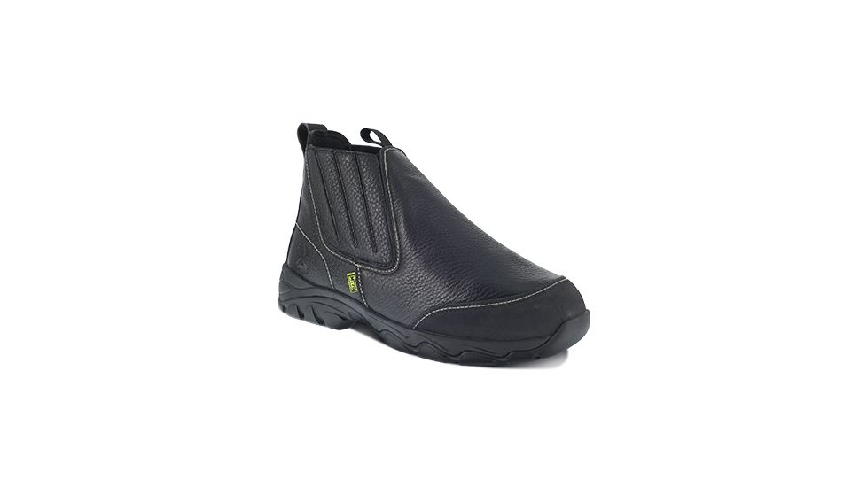 Iron Age Galvenizer Slip On Steel Toe Work Boot - Mens, Black, 14M IA5210-Black-14-Mens-M