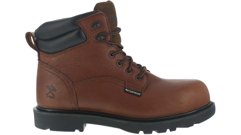 Iron Age Hauler 6in. Brown Wp Boot, 14 IA0160-BRN-14-MEN-M