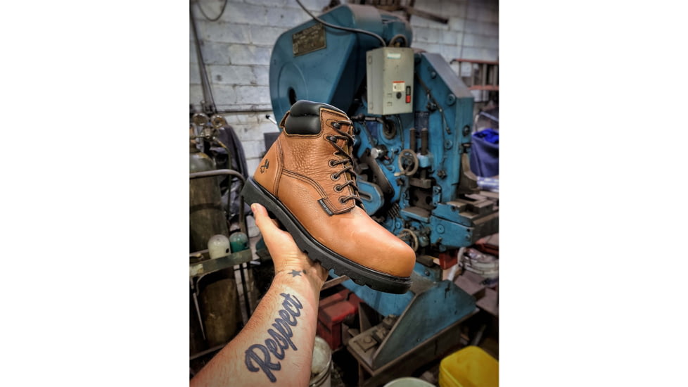 Iron Age Hauler 6in. Brown Wp Boot, 14 IA0160-BRN-14-MEN-M