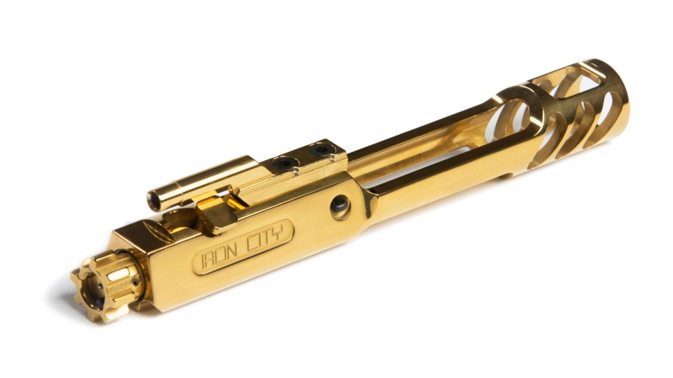 Iron City Rifle Works C4V Enhanced G2 Competition Bolt Carrier Group, 5.56/.223, Gold, IC-G2C4-556