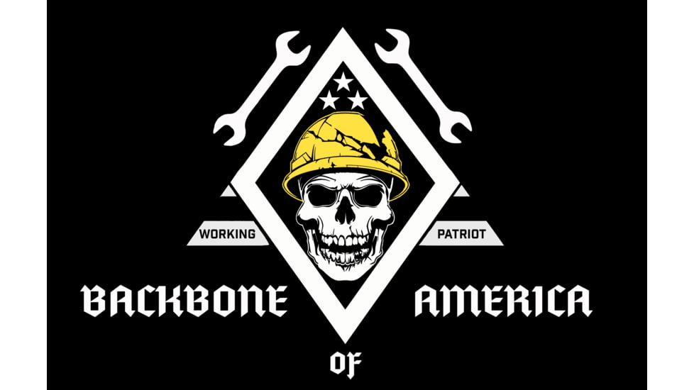 Iron Infidel Backbone of America Patch, MP-BBOA