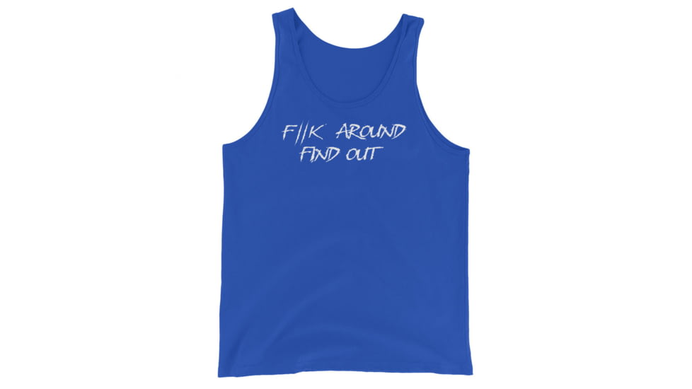 Iron Infidel Fk Around Find Out Tank Top, 60191868650