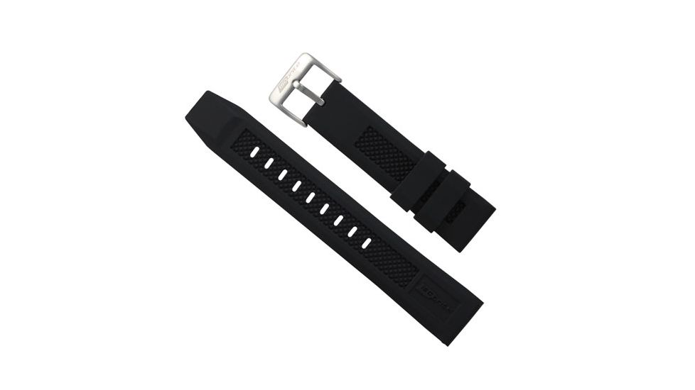 ISOBrite Black Rubber Watch Band, Small IRB100