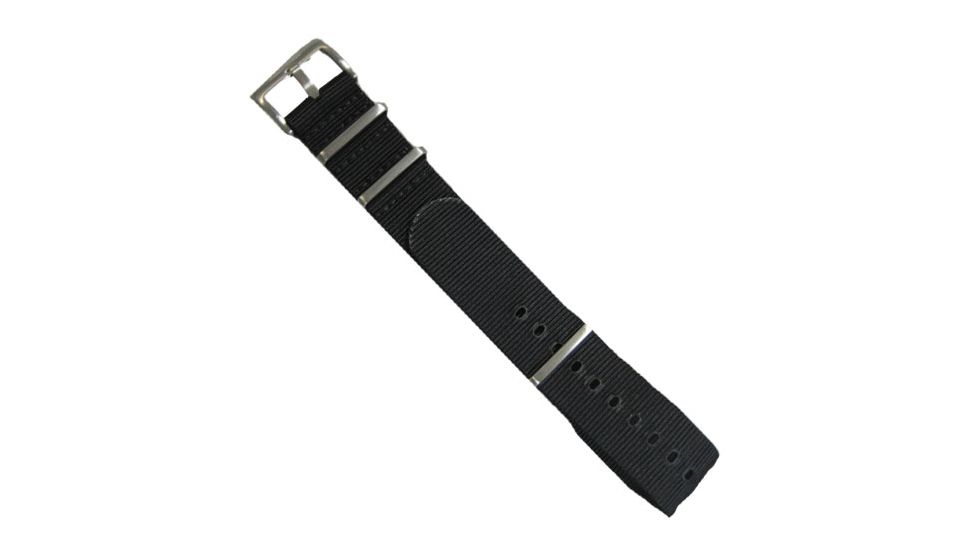 ISOBrite Nylon Watch Band, Silver Buckle, Small INB100