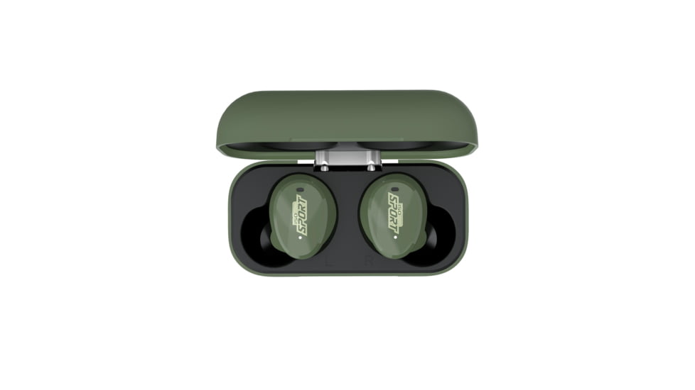 ISOtunes Sport Caliber True Wireless Earbuds, 25 NRR, Green, Universal, IT-24