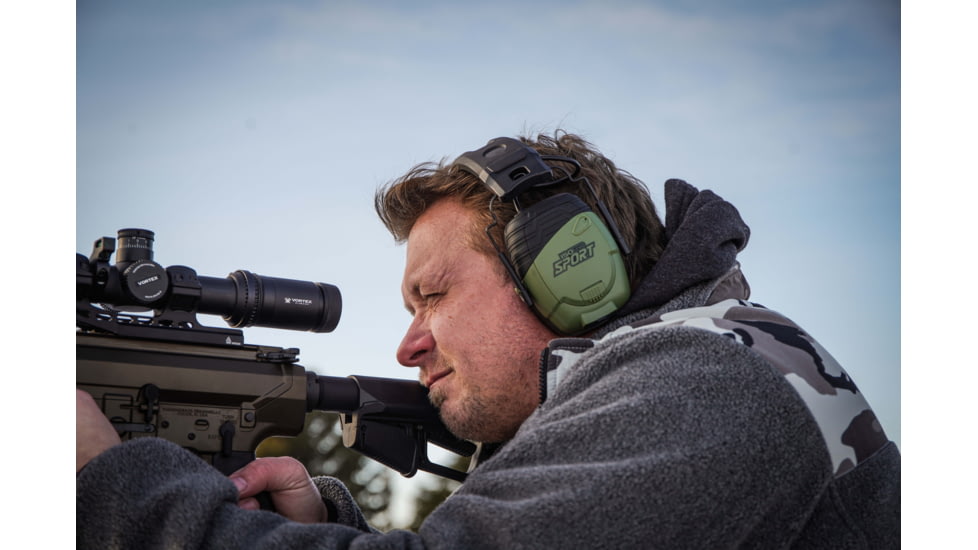 ISOtunes Sport Defy Tactical Ear Muff with Bluetooth, 25dB, IT-32