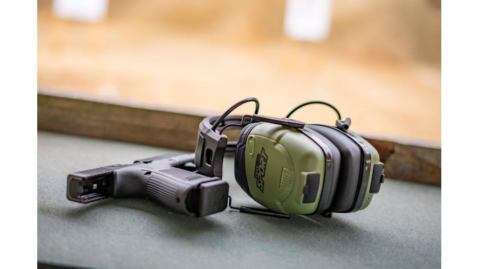 ISOtunes Sport Defy Tactical Ear Muff with Bluetooth, 25dB, IT-32