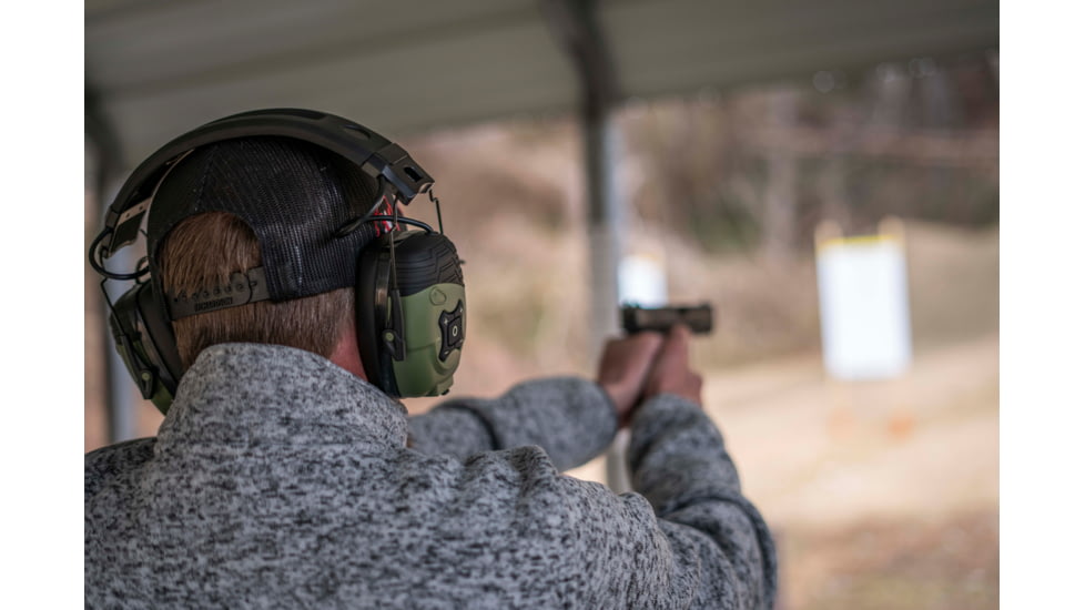 ISOtunes Sport Defy Tactical Ear Muff with Bluetooth, 25dB, IT-32