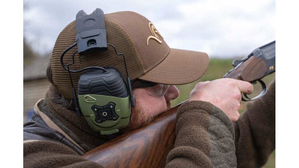 ISOtunes Sport Defy Tactical Ear Muff with Bluetooth, 25dB, IT-32