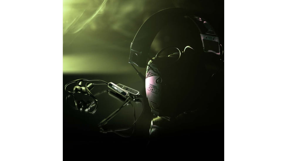 ISOtunes Sport Defy Tactical Ear Muff with Bluetooth, 25dB, IT-32