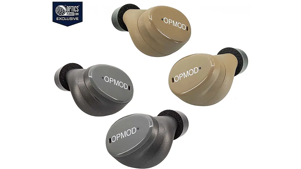 ISOtunes Sport OPMOD CALIBER True Wireless Tactical Earbuds With Bluetooth, 25 NRR