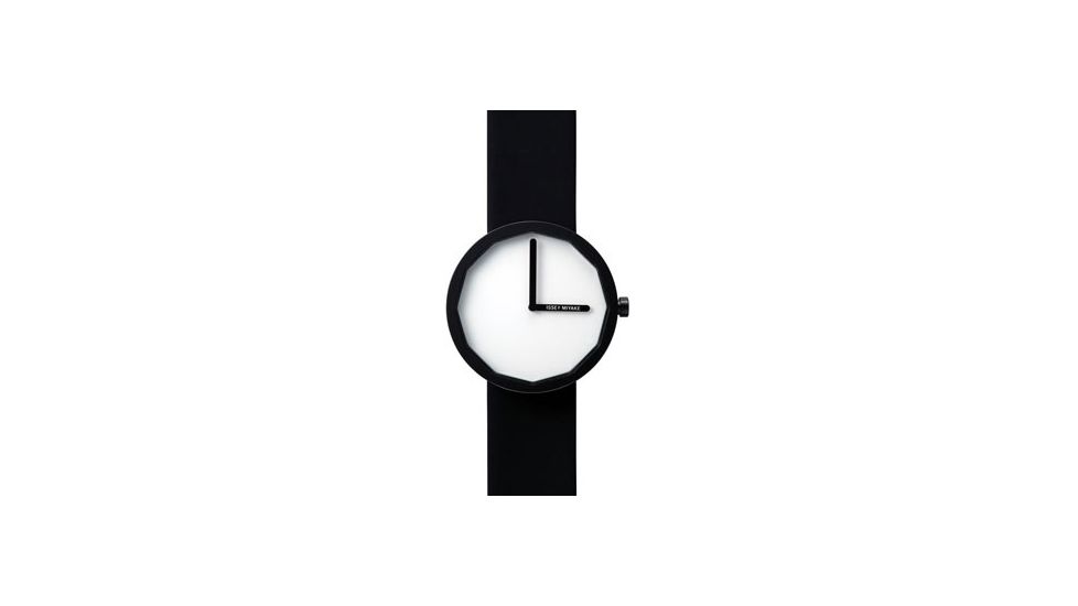 Issey Miyake SILAp002 Twelve Mens Watch - Black Band, Black Case