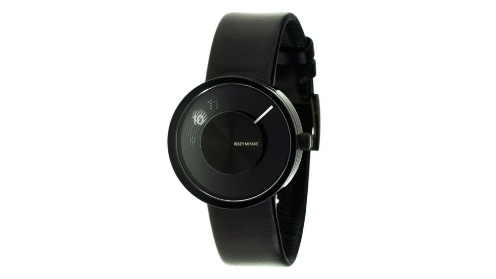 Issey Miyake SILAv004 Vue Yves Behar Watch - Black Band, Black Case