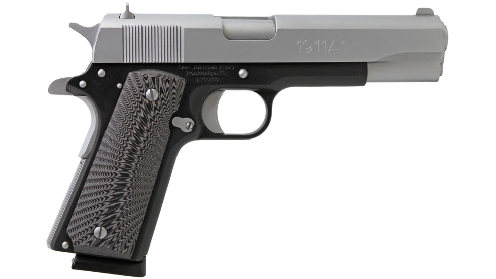 Iver Johnson Arms 1911 A1 Pistol, .45 ACP, 5 in barrel, Two-Tone, 8 Round Magazine, 1911A1TT-FRRMPG