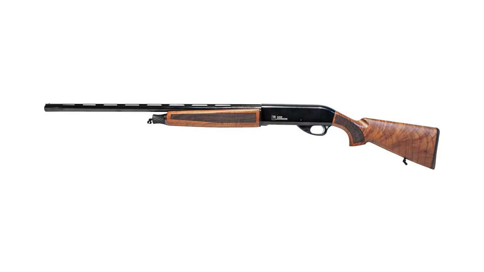 Iver Johnson Arms 500 3in Field Semi-Auto Shotgun, 20 Gauge, 26in BBL, Walnut Black Stock, Black, IJ5002026