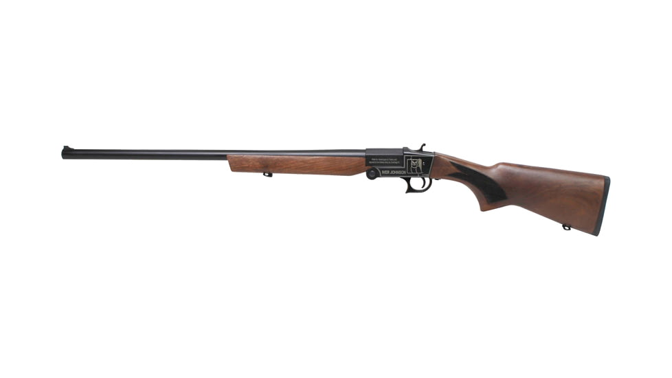 Iver Johnson Arms 700 3in Field Break Action Youth Shotgun, 20 Gauge, 24in BBL, Walnut Black Stock, Black, IJ70020Y-24C