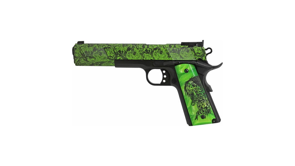 Iver Johnson Arms Eagle XL Zombie Semi Auto Pistol, 10mm Auto, 6 in Barrel