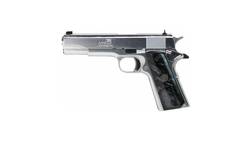 Iver Johnson Arms 1911A1 Semi Auto Pistol, 38 Super, 5 in Barrel