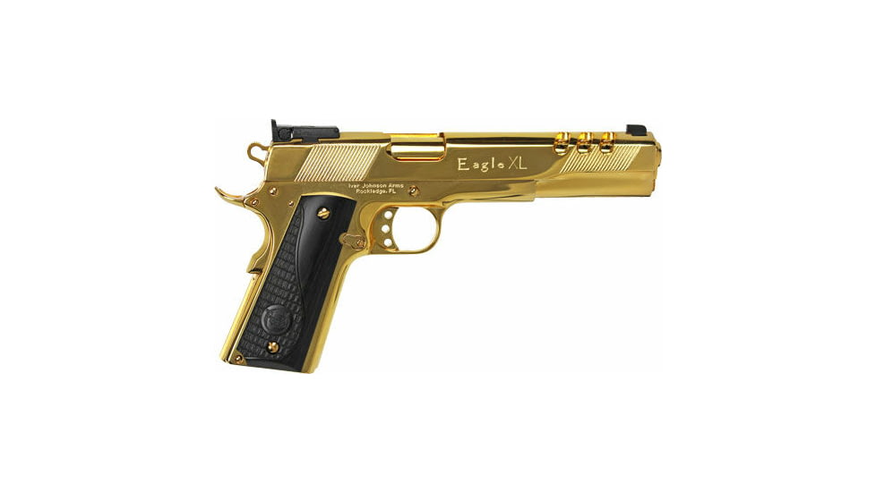 Iver Johnson Arms Eagle XL Ported Semi Auto Pistol, 10mm Auto, 6 in Barrel