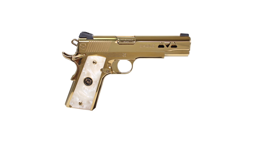Iver Johnson Arms Golden Eagle 1911 Semi Auto Pistol, .45 ACP, 5 inch Barrel
