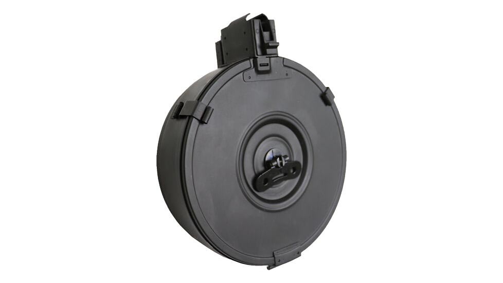 Iver Johnson Arms AK-47 and AK-74, 7.62x39mm, 100 Round Rifle Magazine, Black, AK47100RD