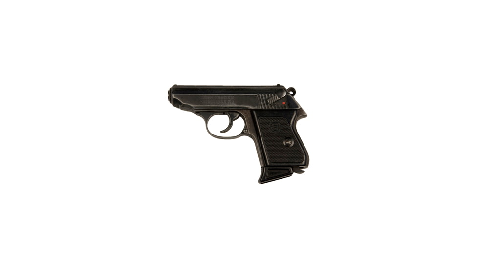 Iver Johnson Arms TP25 Pistol, .25 Auto, 2.875in barrel, blued finish steel frame, black checkered plastic grip, blowback operated semi-auto, fixed blade and notch, 7 round magazine, IJTP25.25A2.8751FRRMPG