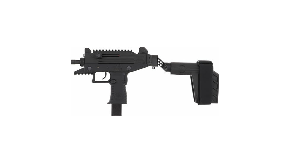 IWI US Uzi Pro Semi Auto Pistol with Fold Stabilizing Brace, 9mm Luger, 4.5 in Barrel