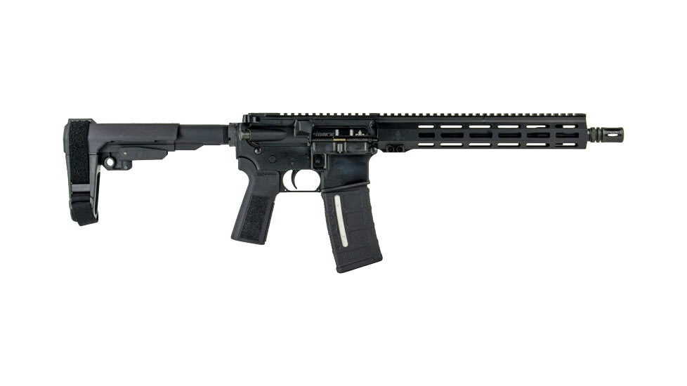 IWI US Zion Z-15 Semi Auto Pistol, 223 Rem/5.56 Nato, 12.5 in Barrel