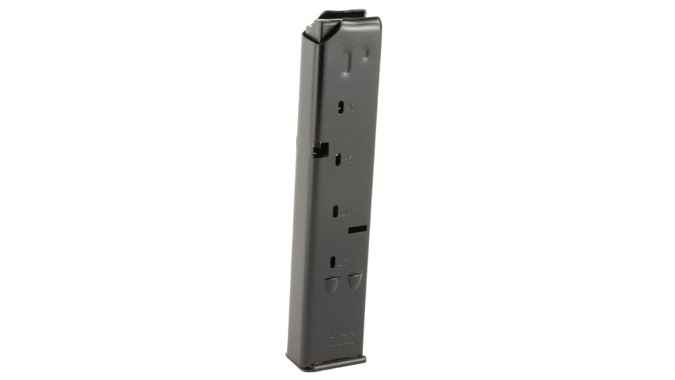 IWI US UPM925 UZI Black Detachable 25rd 9mm Luger Magazine for IWI Uzi Pro/Carbine/Mini/Micro, Metal, UPM925-25RD
