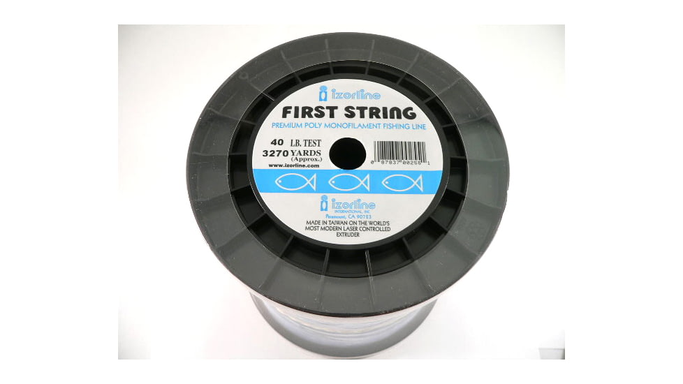 Izorline Izorline 002551 First String Bulk Mono Line 40lb Blue 1Kg, 2551