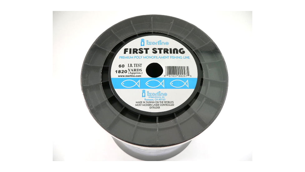 Izorline Izorline 002575 First String Bulk Mono Line 60lb Blue 1Kg, 2575