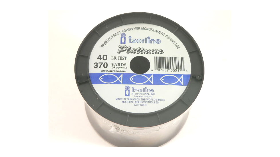 Izorline Izorline 005170 Platinum Co-Polymer Mono Line 40lb Green 1/4lb Bulk, 5170