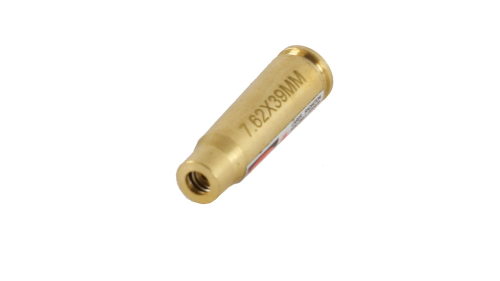 JE Machine Tech 5mW Laser Boresighter, 625/660nm, 7.62x39, Brass TS-BS76239BR
