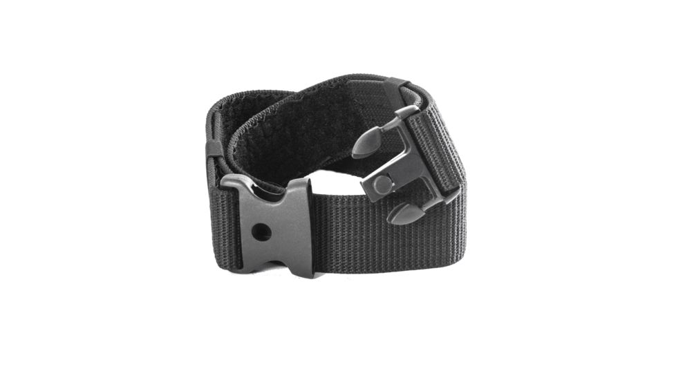 JE Machine Tech Accessories Belt w/3 Button Snap Buckle, 46x2 inch, Black TS-BET2B