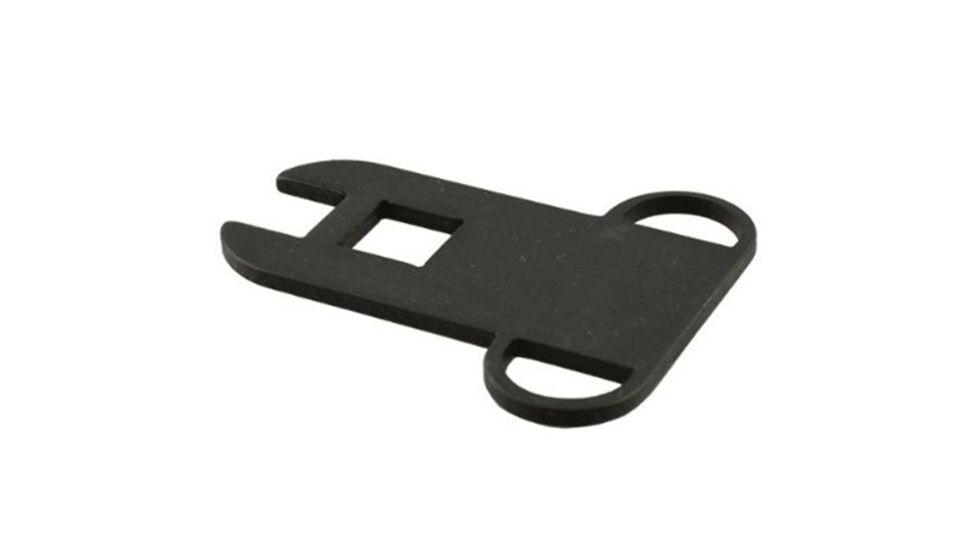 JE Machine Tech AK-47/74 Ambidextrous Dual Loop Steel Sling Adapter Plate, Black TS-EPK2